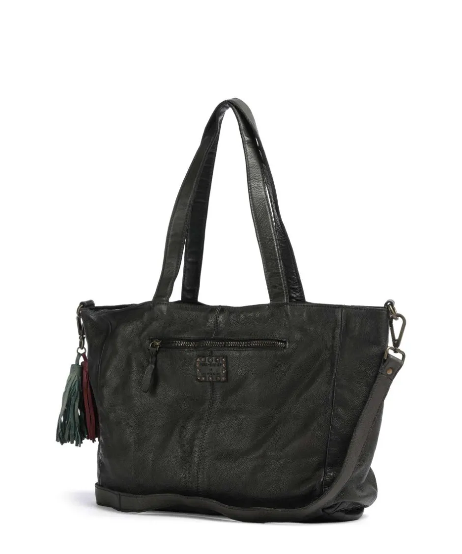 Taschendieb Wien Tote Bags-Mondweg 2 Tote bag grained cow leather