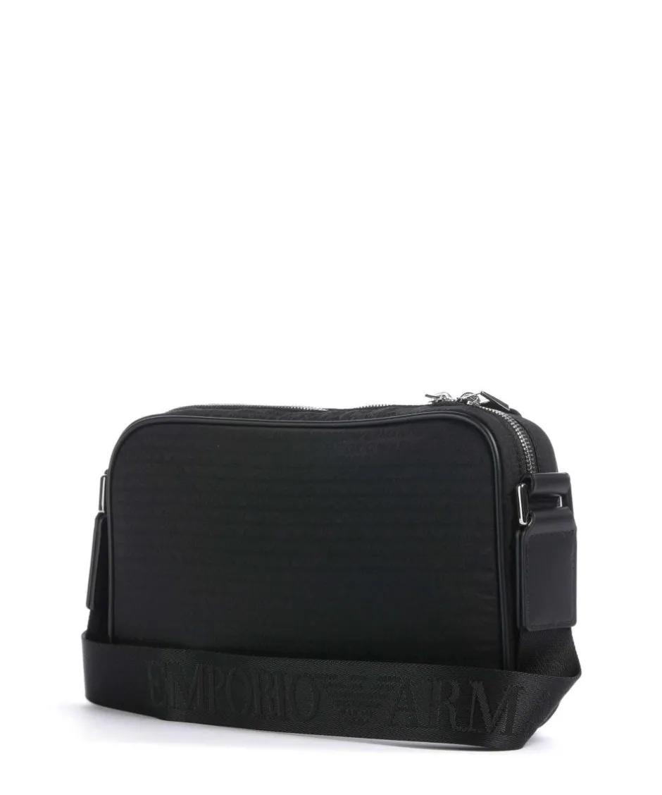 Emporio Armani Crossbody Bags-Monogram Crossbody bag nylon
