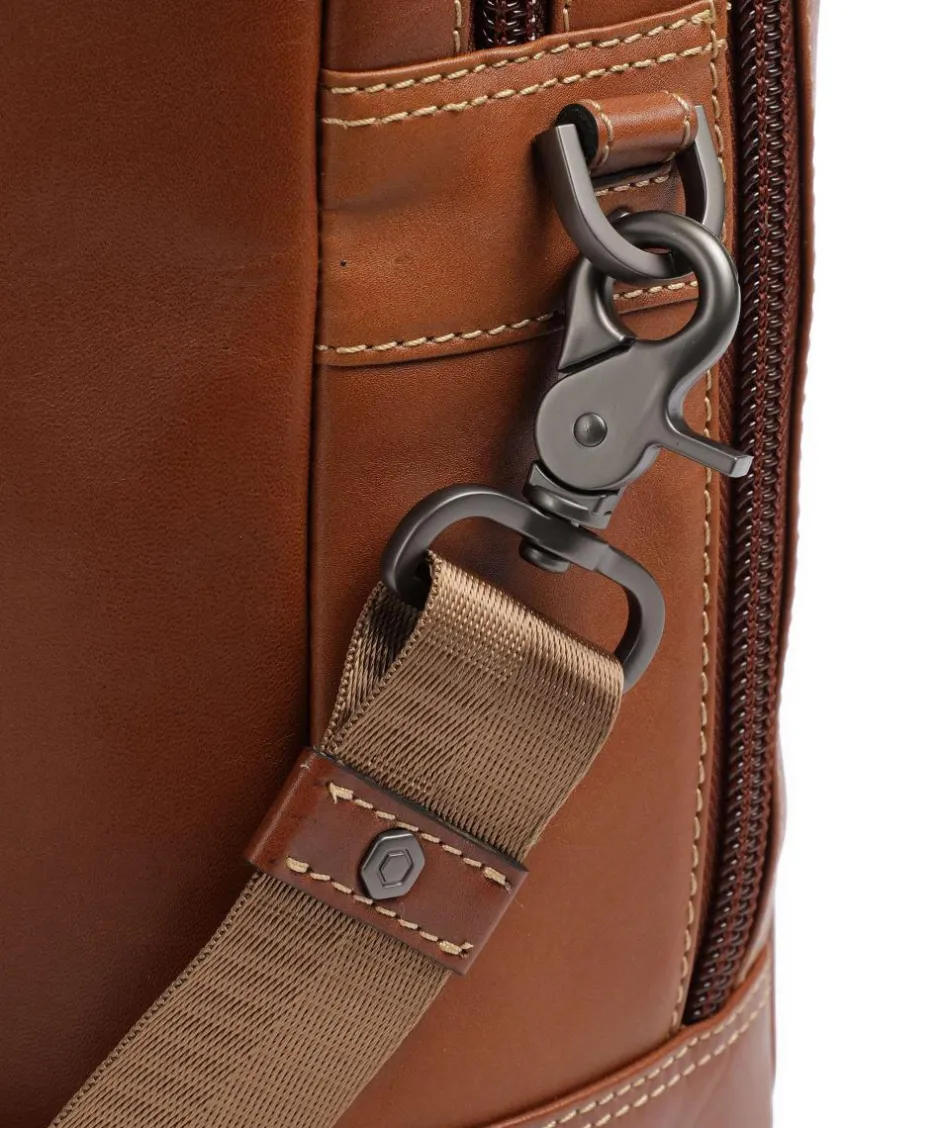 Jekyll & Hide Business- & Laptop Bags-Montana Briefcase 15″ fine grain cow leather