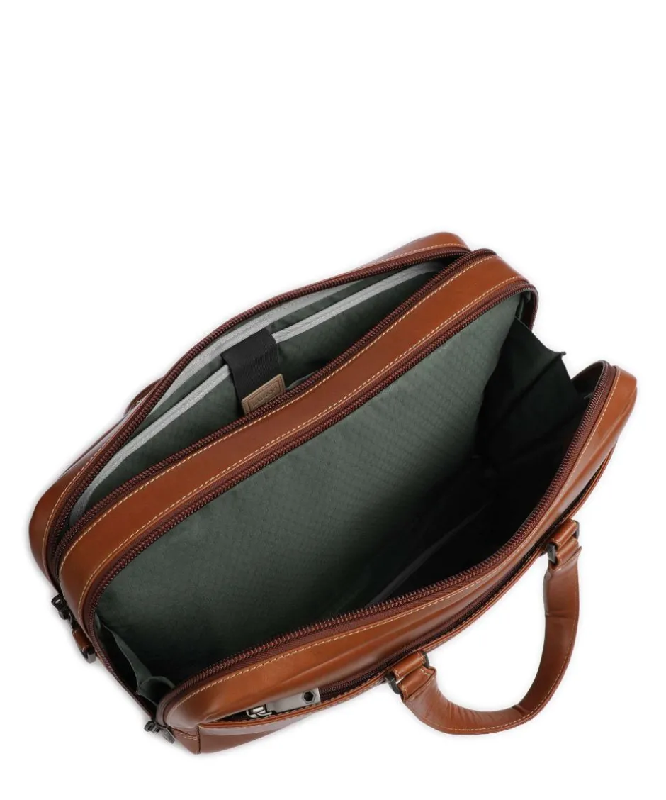 Jekyll & Hide Business- & Laptop Bags-Montana Briefcase 15″ fine grain cow leather