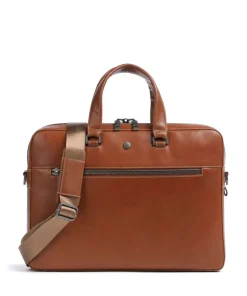 Jekyll & Hide Business- & Laptop Bags-Montana Briefcase 15″ fine grain cow leather