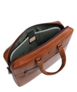 Jekyll & Hide Business- & Laptop Bags-Montana Briefcase 15″ fine grain cow leather