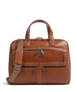 Jekyll & Hide Business- & Laptop Bags-Montana Briefcase 15″ fine grain cow leather