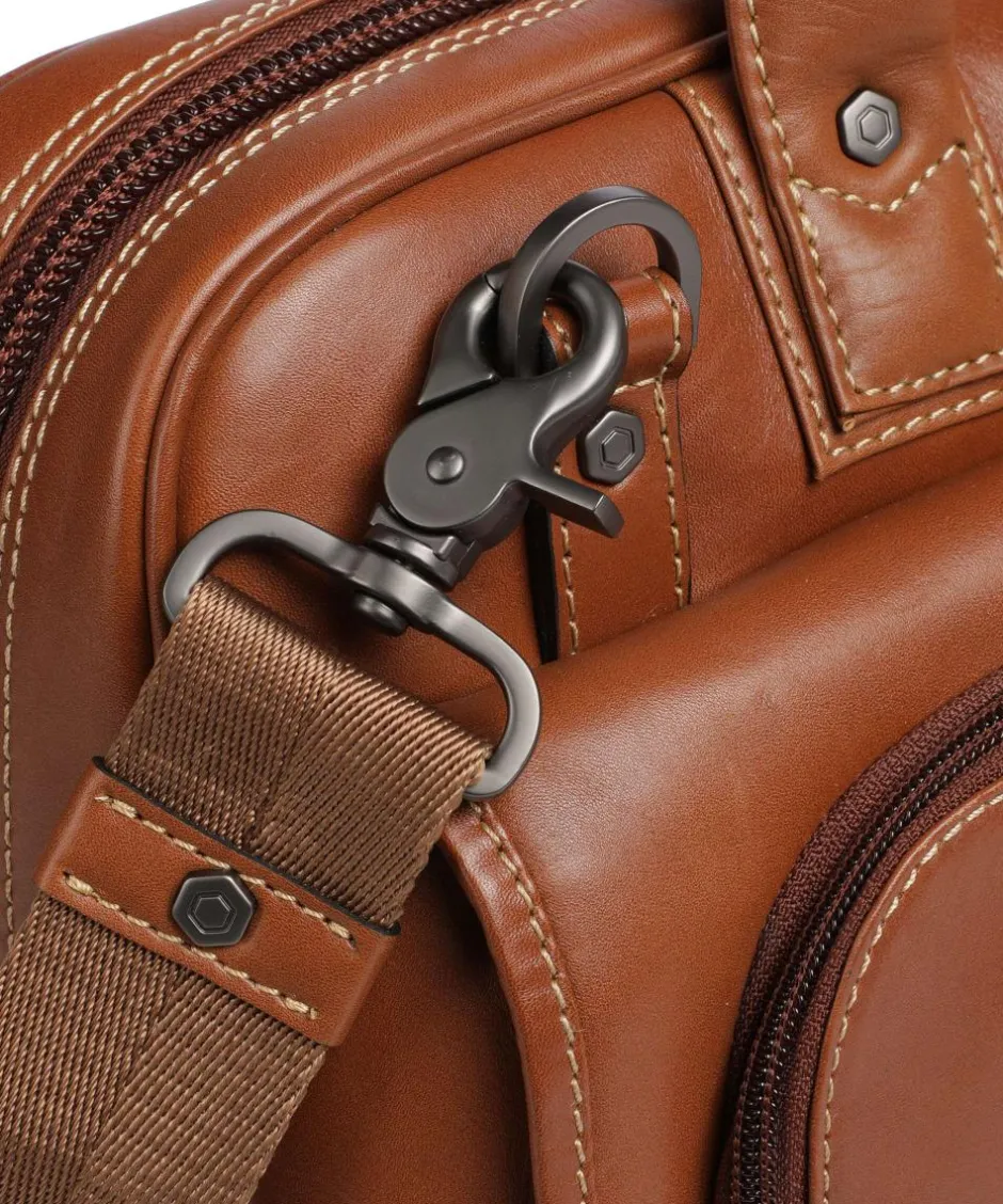 Jekyll & Hide Business- & Laptop Bags-Montana Briefcase 15″ fine grain cow leather