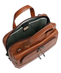 Jekyll & Hide Business- & Laptop Bags-Montana Briefcase 15″ fine grain cow leather