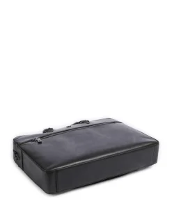 Jekyll & Hide Business- & Laptop Bags-Montana Briefcase 15″ fine grain cow leather
