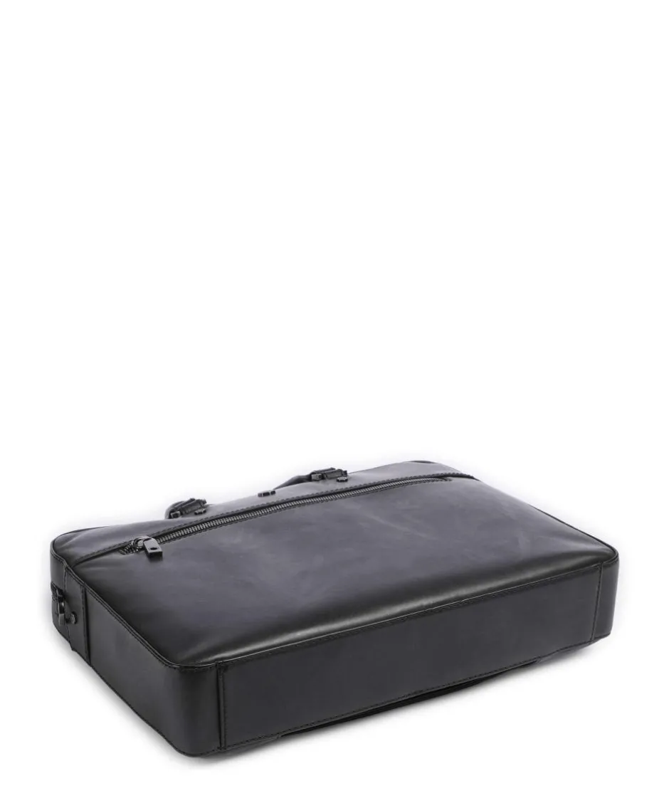 Jekyll & Hide Business- & Laptop Bags-Montana Briefcase 15″ fine grain cow leather