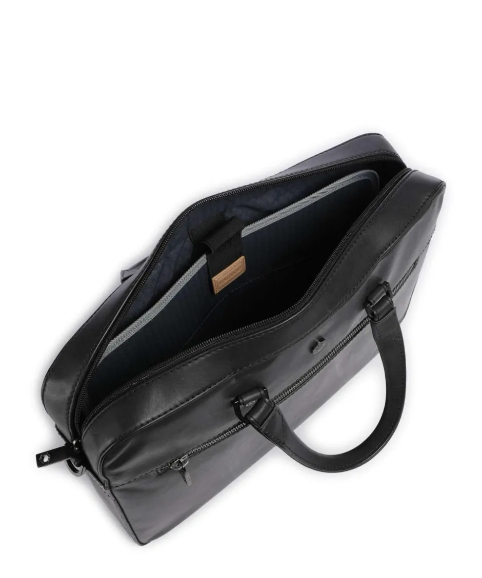 Jekyll & Hide Business- & Laptop Bags-Montana Briefcase 15″ fine grain cow leather
