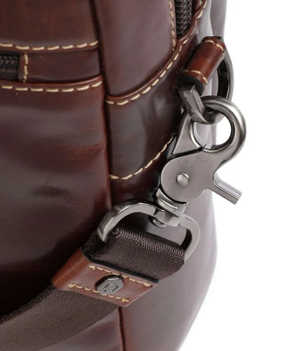 Jekyll & Hide Business- & Laptop Bags-Montana Briefcase 15″ grained cow leather