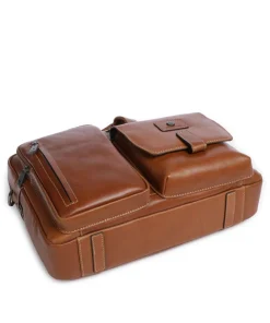 Jekyll & Hide Business- & Laptop Bags-Montana Briefcase 15″ grained cow leather