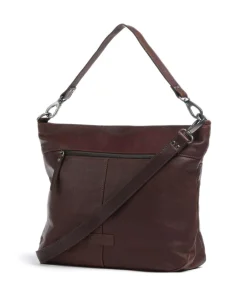 Jack Kinsky Shoulder Bags|Hobo Bags-Montreal 24N Hobo bag grained leather