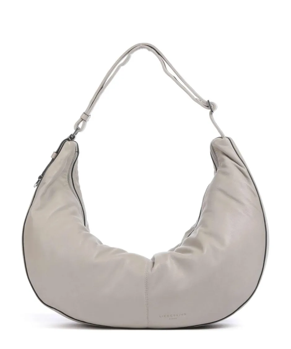 Liebeskind Shoulder Bags|Hobo Bags-Moon Sheep Natural L Hobo bag sheepskin leather