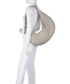 Liebeskind Shoulder Bags|Hobo Bags-Moon Sheep Natural L Hobo bag sheepskin leather