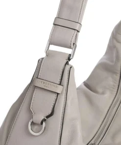 Liebeskind Shoulder Bags|Hobo Bags-Moon Sheep Natural L Hobo bag sheepskin leather