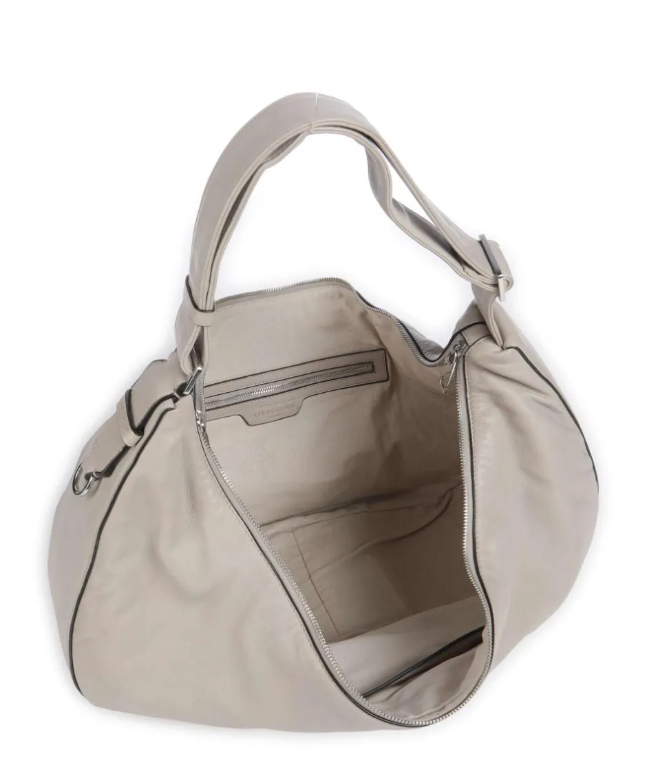 Liebeskind Shoulder Bags|Hobo Bags-Moon Sheep Natural L Hobo bag sheepskin leather