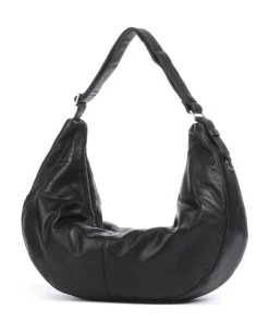 Liebeskind Shoulder Bags|Hobo Bags-Moon Sheep Natural L Hobo bag sheepskin leather