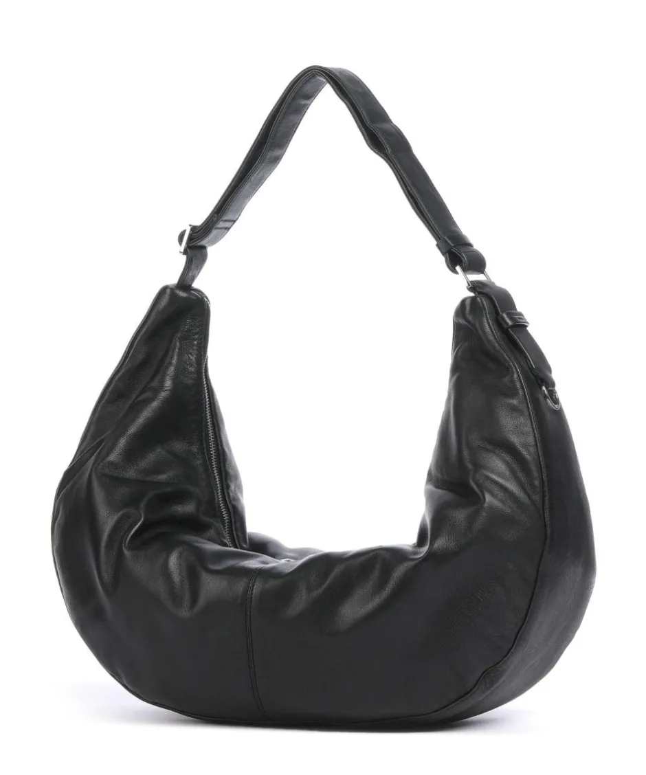 Liebeskind Shoulder Bags|Hobo Bags-Moon Sheep Natural L Hobo bag sheepskin leather