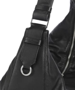 Liebeskind Shoulder Bags|Hobo Bags-Moon Sheep Natural L Hobo bag sheepskin leather