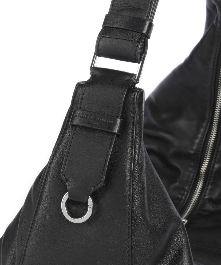 Liebeskind Shoulder Bags|Hobo Bags-Moon Sheep Natural L Hobo bag sheepskin leather