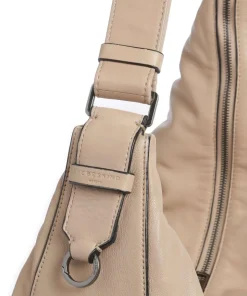 Liebeskind Shoulder Bags|Hobo Bags-Moon Sheep Natural L Hobo bag sheepskin leather