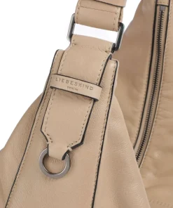 Liebeskind Shoulder Bags|Hobo Bags-Moon Sheep Natural M Hobo bag sheepskin leather