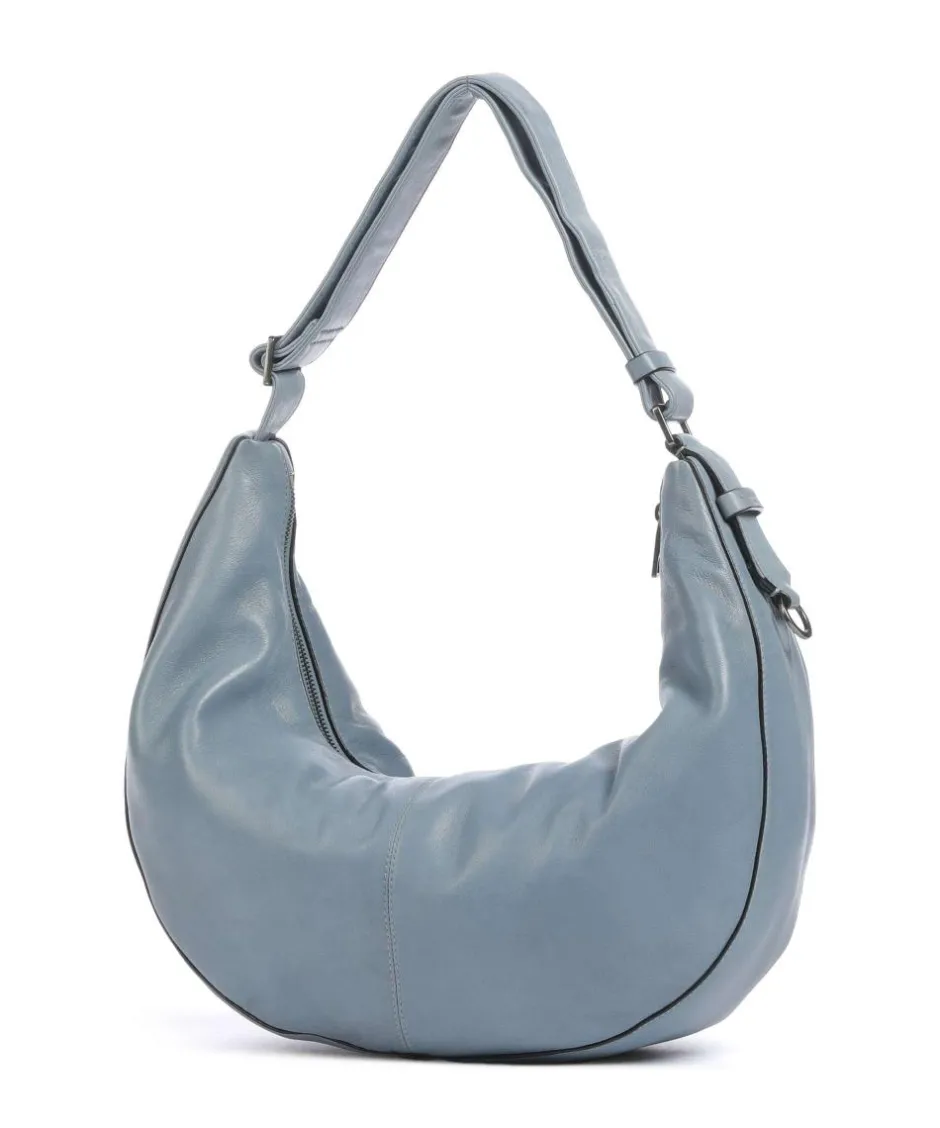 Liebeskind Shoulder Bags|Hobo Bags-Moon Sheep Natural M Hobo bag sheepskin leather