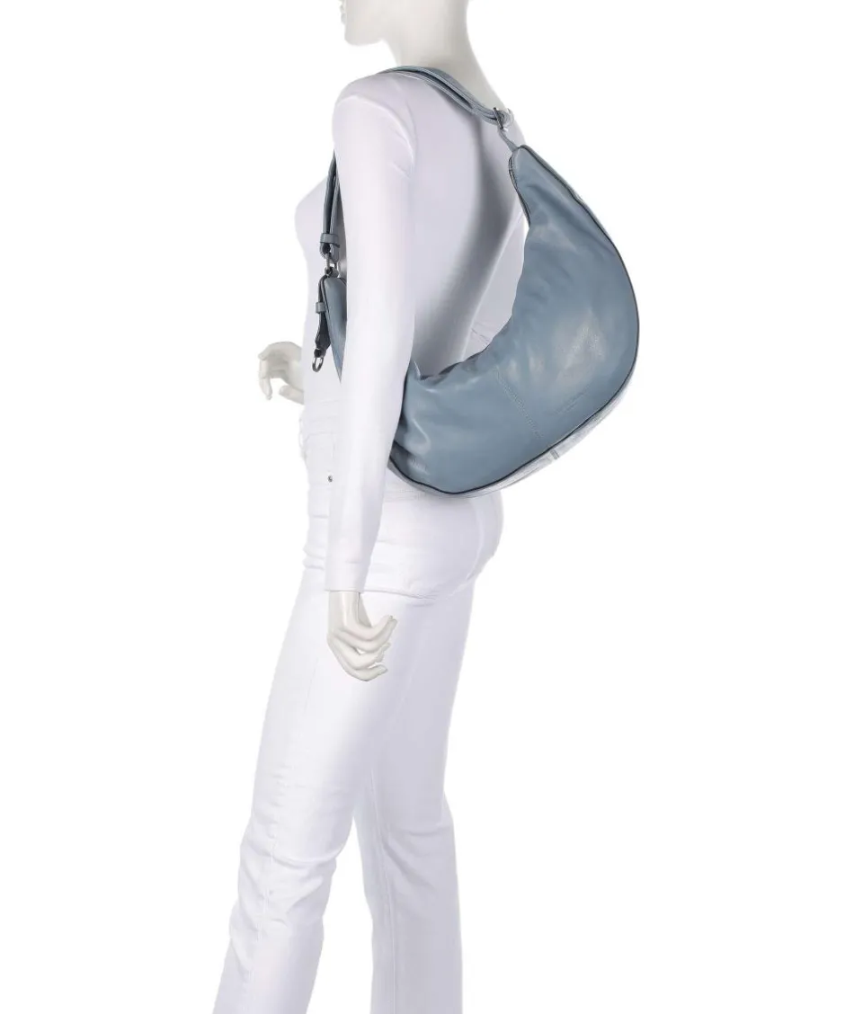Liebeskind Shoulder Bags|Hobo Bags-Moon Sheep Natural M Hobo bag sheepskin leather