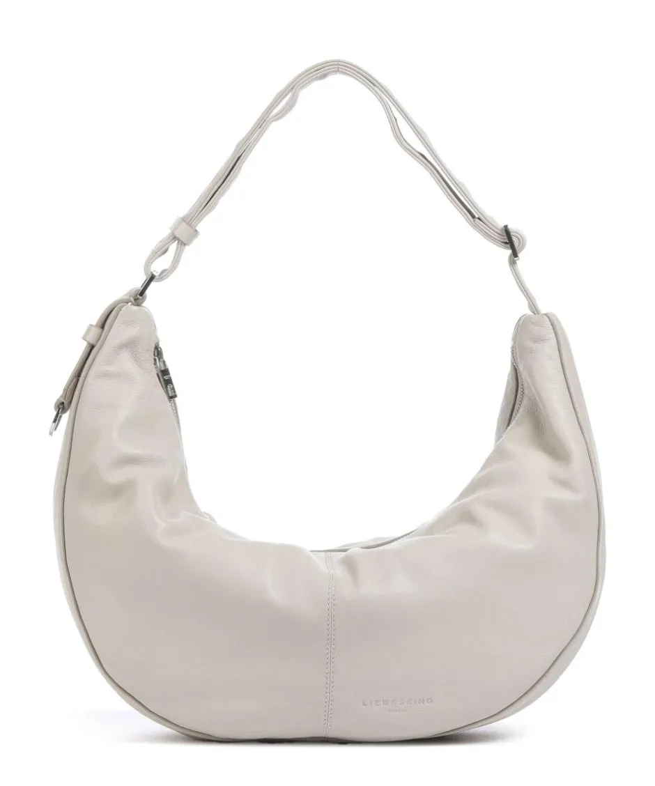 Liebeskind Shoulder Bags|Hobo Bags-Moon Sheep Natural M Hobo bag sheepskin leather