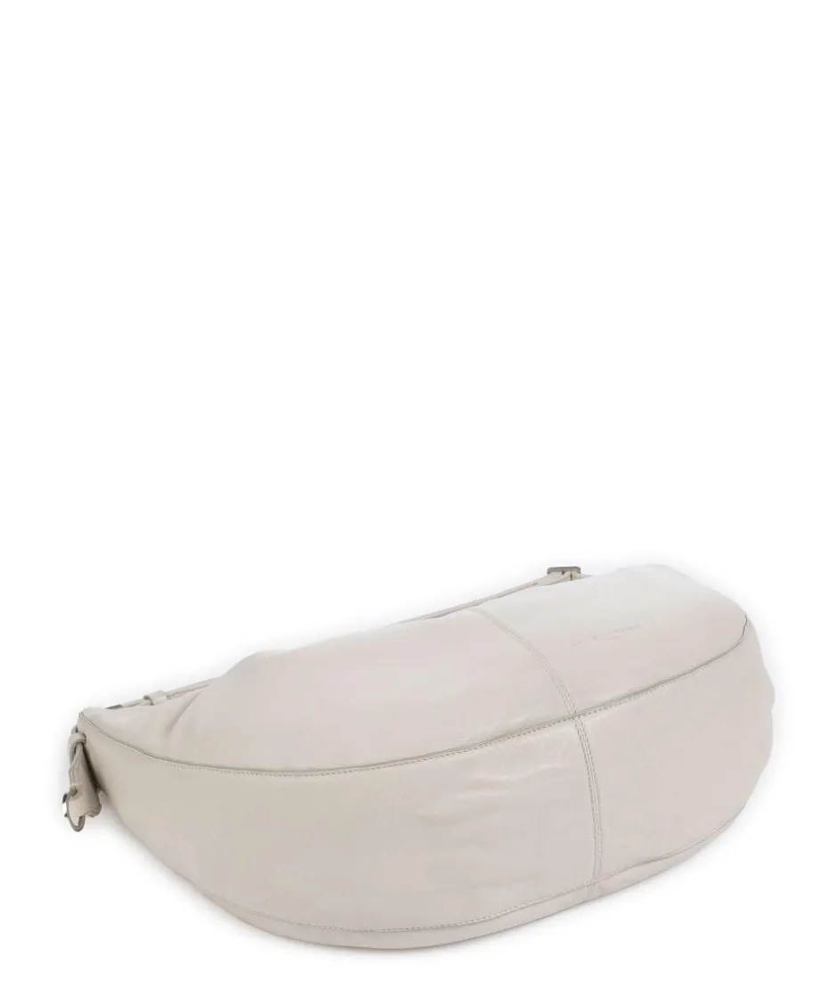 Liebeskind Shoulder Bags|Hobo Bags-Moon Sheep Natural M Hobo bag sheepskin leather