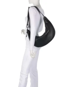 Liebeskind Shoulder Bags|Hobo Bags-Moon Sheep Natural M Hobo bag sheepskin leather