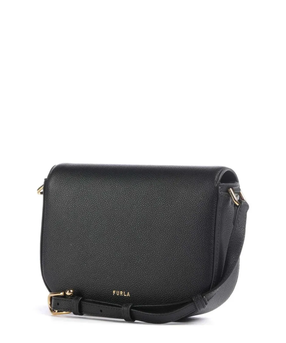 Furla Crossbody Bags-Moonlight S Crossbody bag grained leather