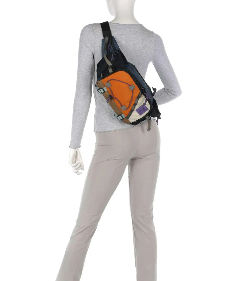 Topo Designs Fanny Packs|Crossbody Bags-Mountain Hydro Fanny pack recycled ripstop nylon