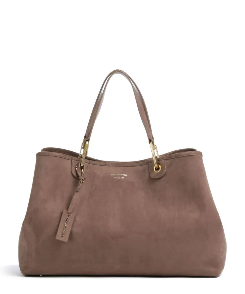 Emporio Armani Tote Bags-My EA Tote bag brushed leather