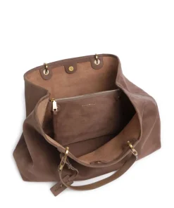 Emporio Armani Tote Bags-My EA Tote bag brushed leather