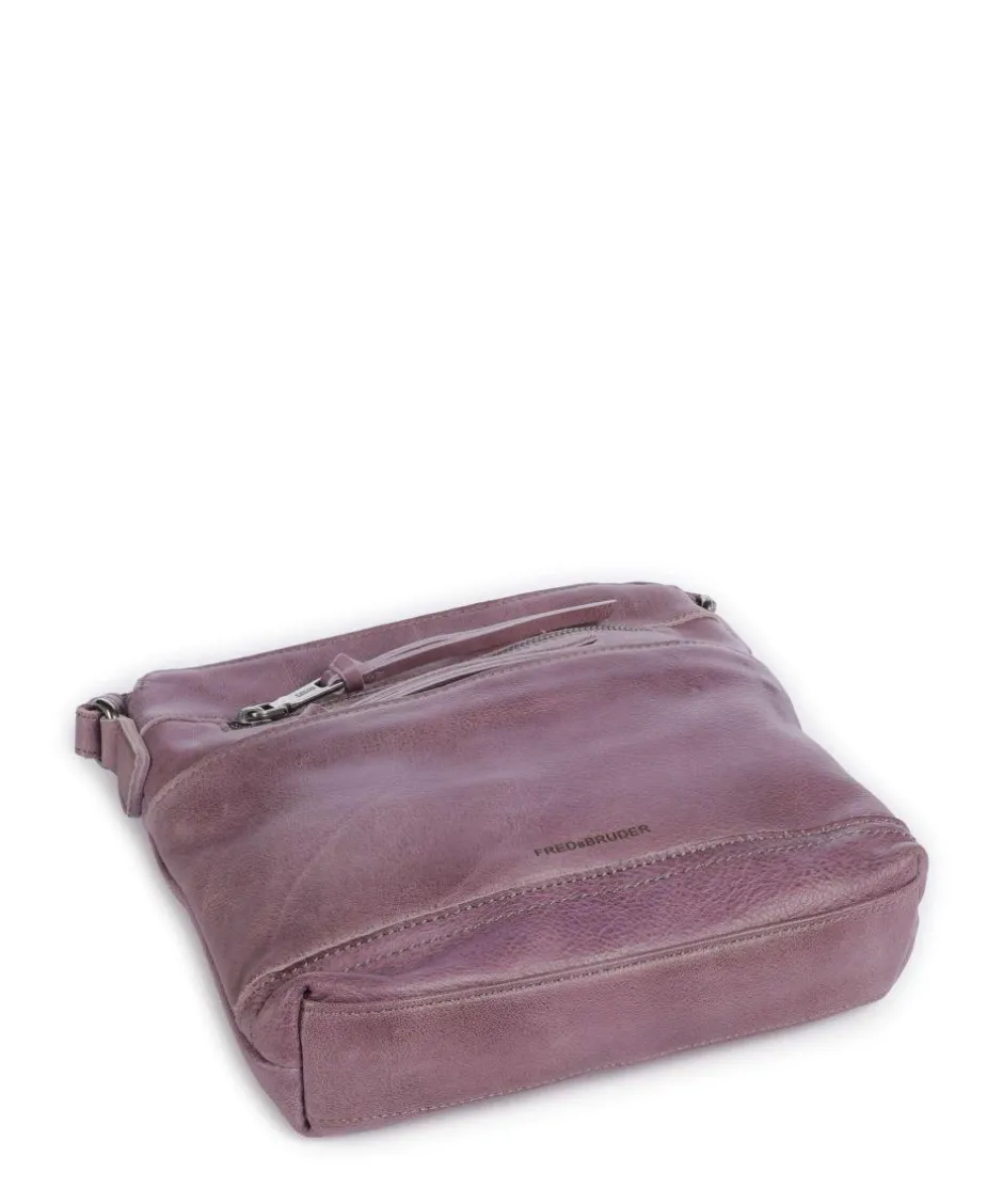 FredsBruder Crossbody Bags-My old Friend Crossbody bag grained leather