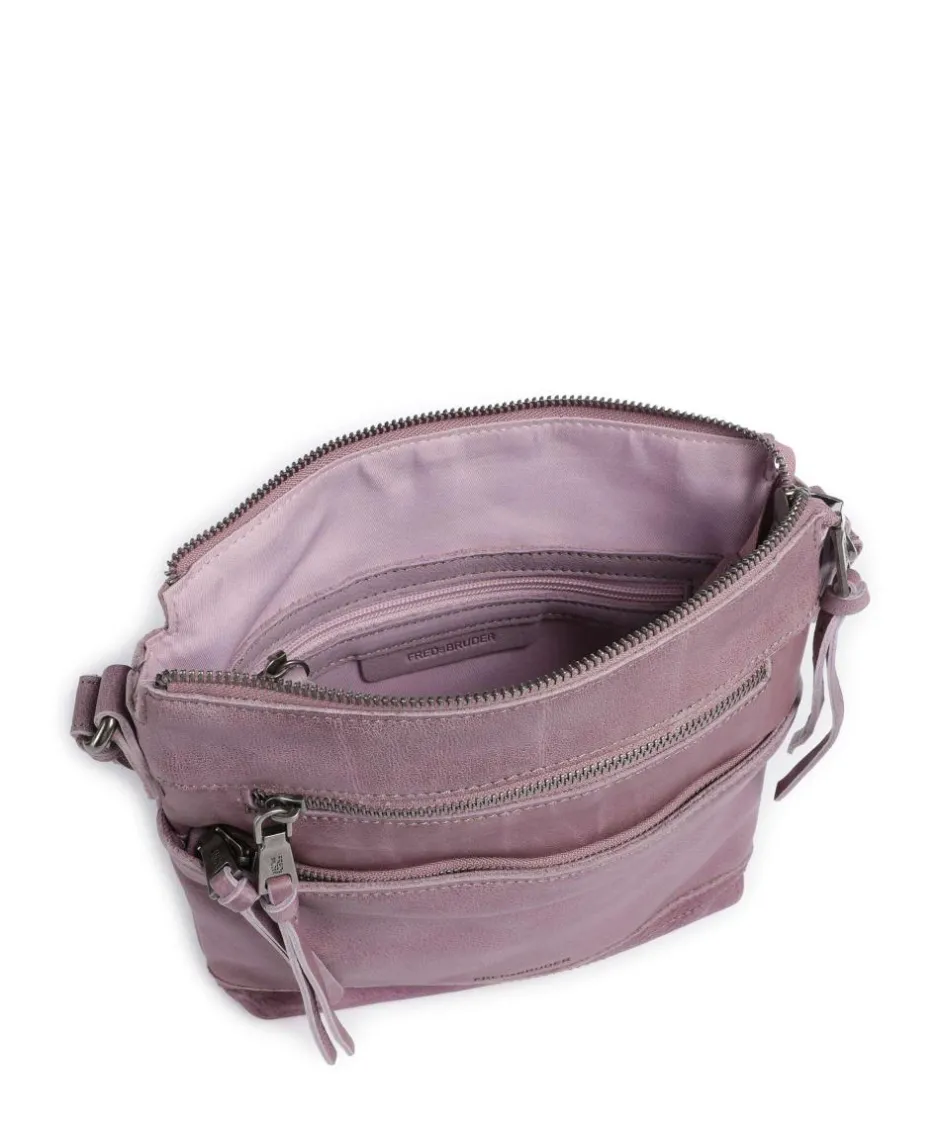 FredsBruder Crossbody Bags-My old Friend Crossbody bag grained leather