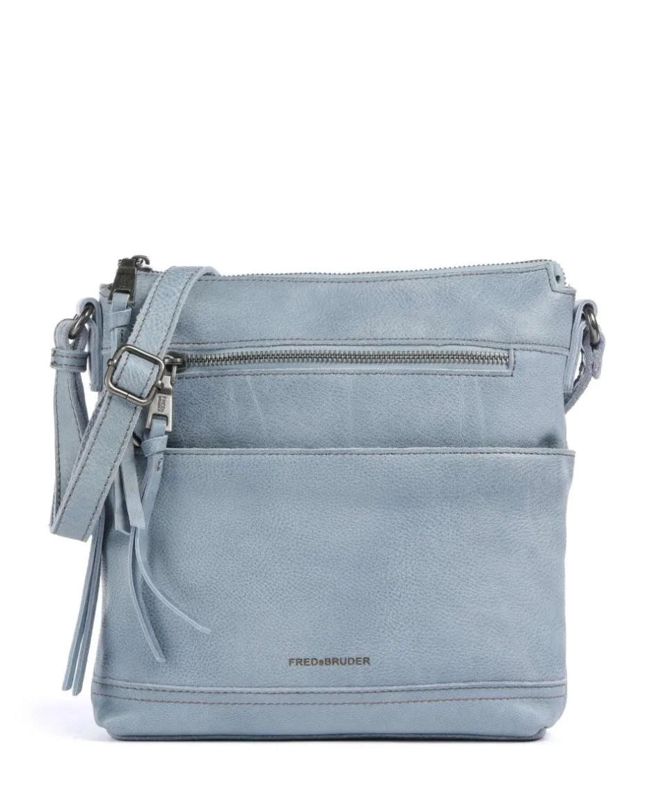 FredsBruder Crossbody Bags-My old Friend Crossbody bag grained leather