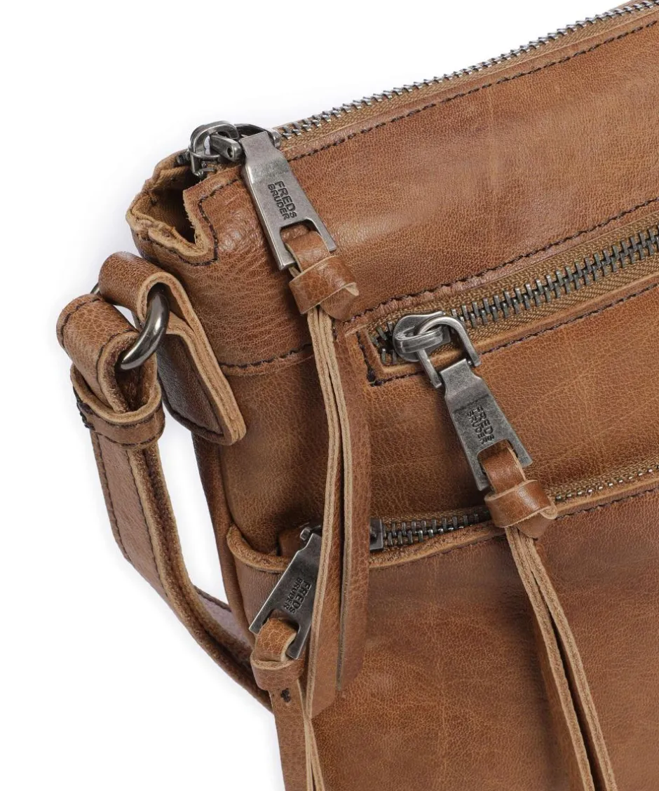 FredsBruder Crossbody Bags-My old Friend Crossbody bag grained leather