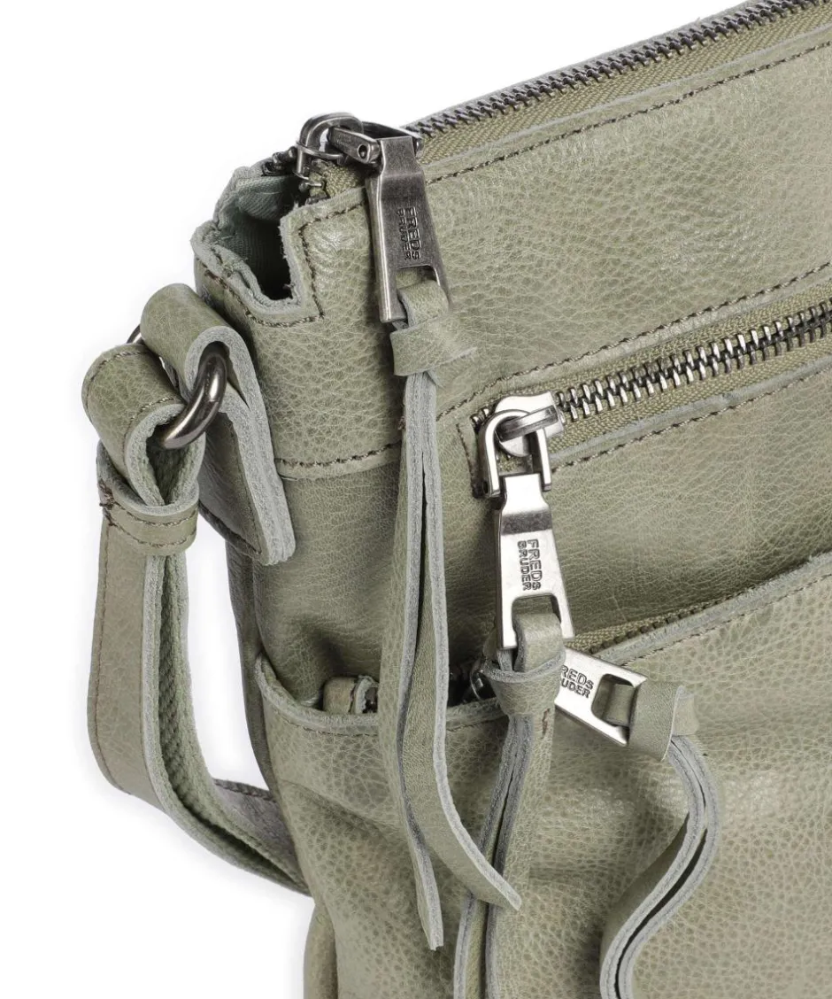 FredsBruder Crossbody Bags-My old Friend Crossbody bag grained leather