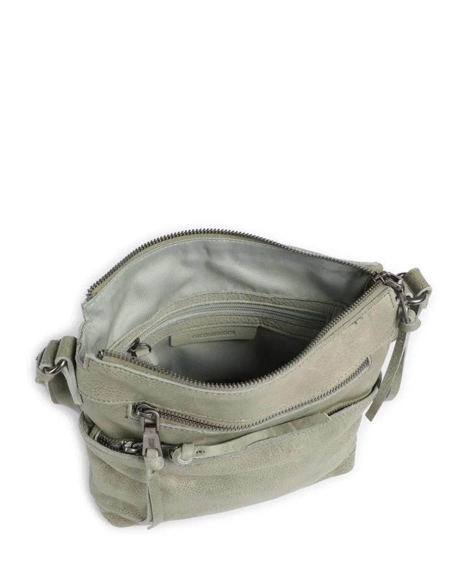 FredsBruder Crossbody Bags-My old Friend Crossbody bag grained leather