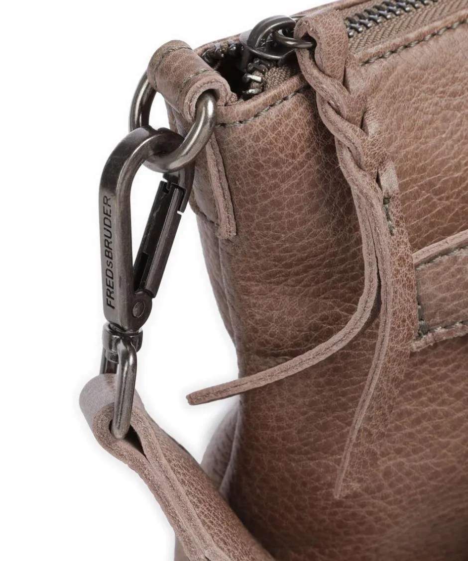FredsBruder Crossbody Bags-My old Friend Crossbody bag grained leather
