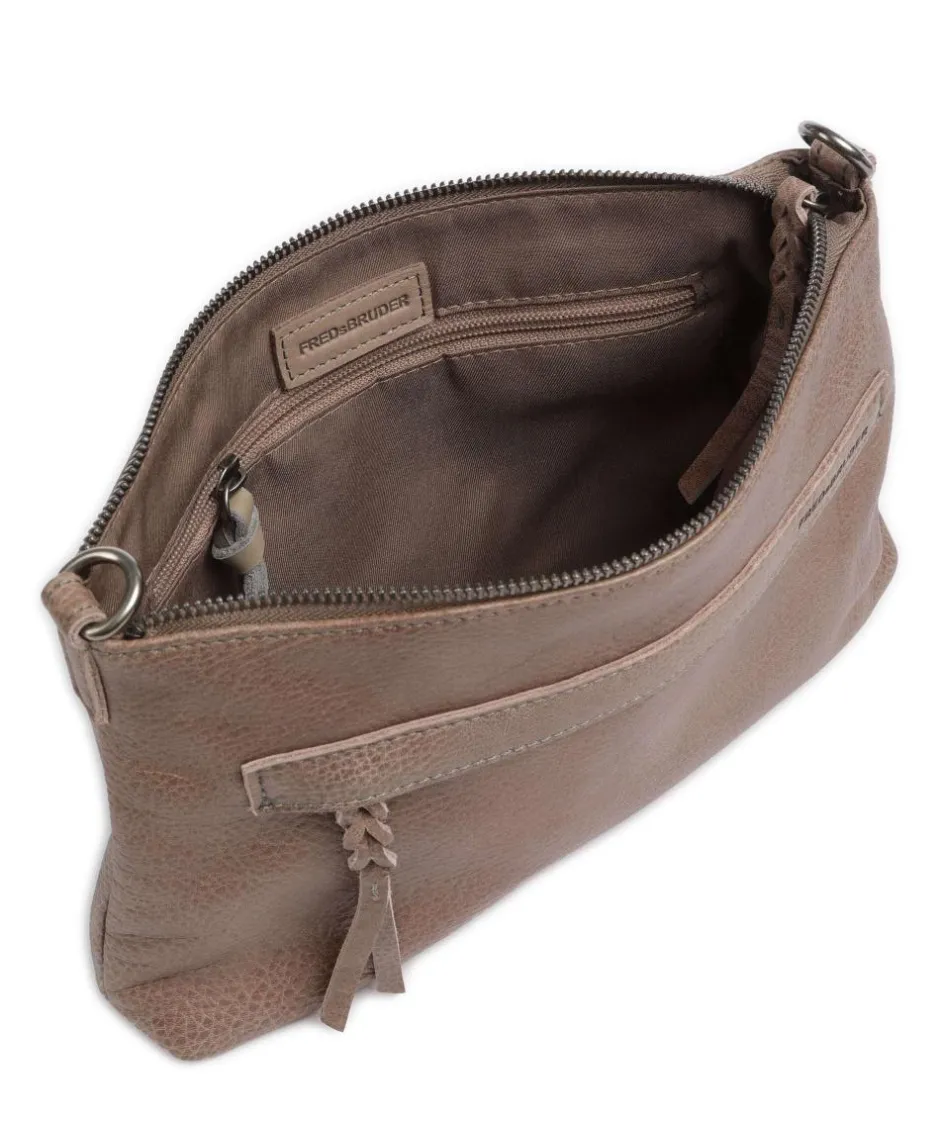 FredsBruder Crossbody Bags-My old Friend Crossbody bag grained leather