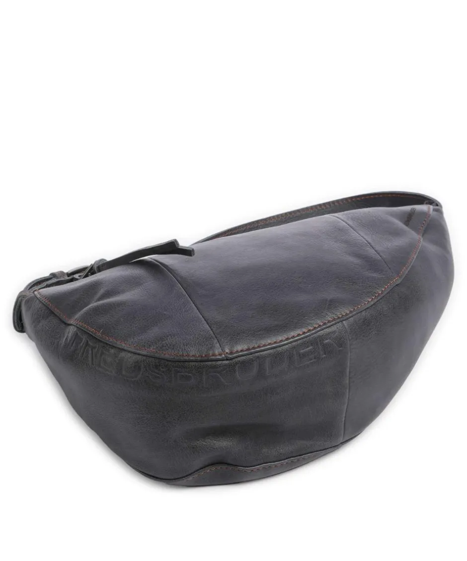 FredsBruder Shoulder Bags-My old Friend Shoulder bag grained leather