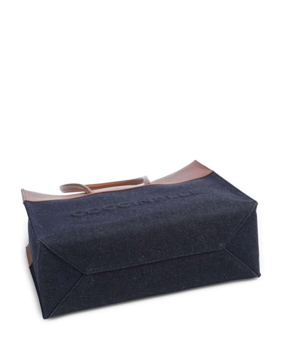 Coccinelle Tote Bags-Myrtha Denim Tote bag cotton