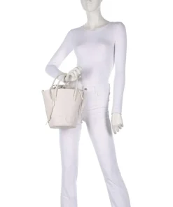 Coccinelle Hobo Bags|Crossbody Bags-Myrtha Maxi Logo Bucket bag grained cow leather