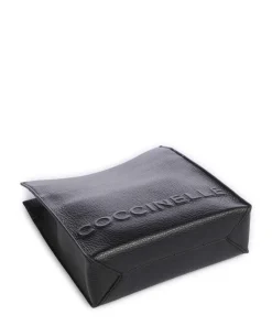 Coccinelle Crossbody Bags-Myrtha Maxi Logo Crossbody bag grained leather