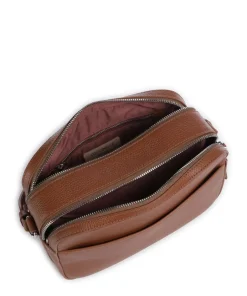 Coccinelle Crossbody Bags-Myrtha Maxi Logo Crossbody bag grained cow leather