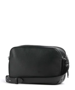 Coccinelle Crossbody Bags-Myrtha Maxi Logo Crossbody bag grained cow leather