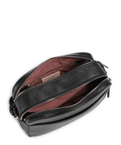 Coccinelle Crossbody Bags-Myrtha Maxi Logo Crossbody bag grained cow leather
