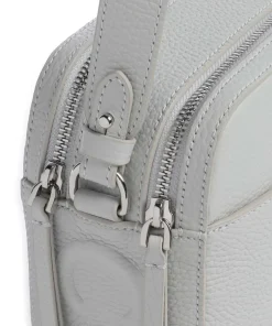 Coccinelle Crossbody Bags-Myrtha Maxi Logo Crossbody bag grained cow leather